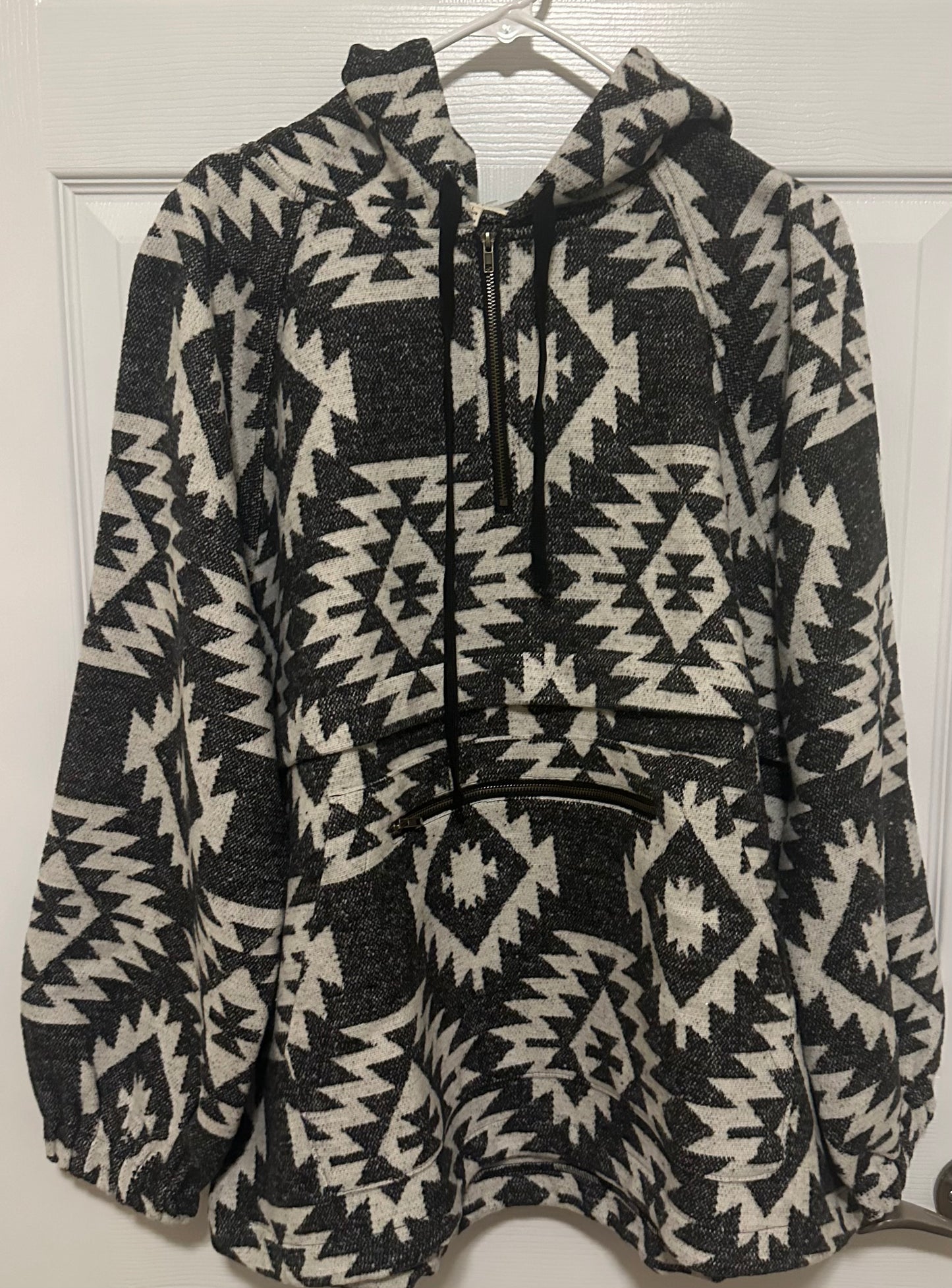 Black & White Aztec Shacket