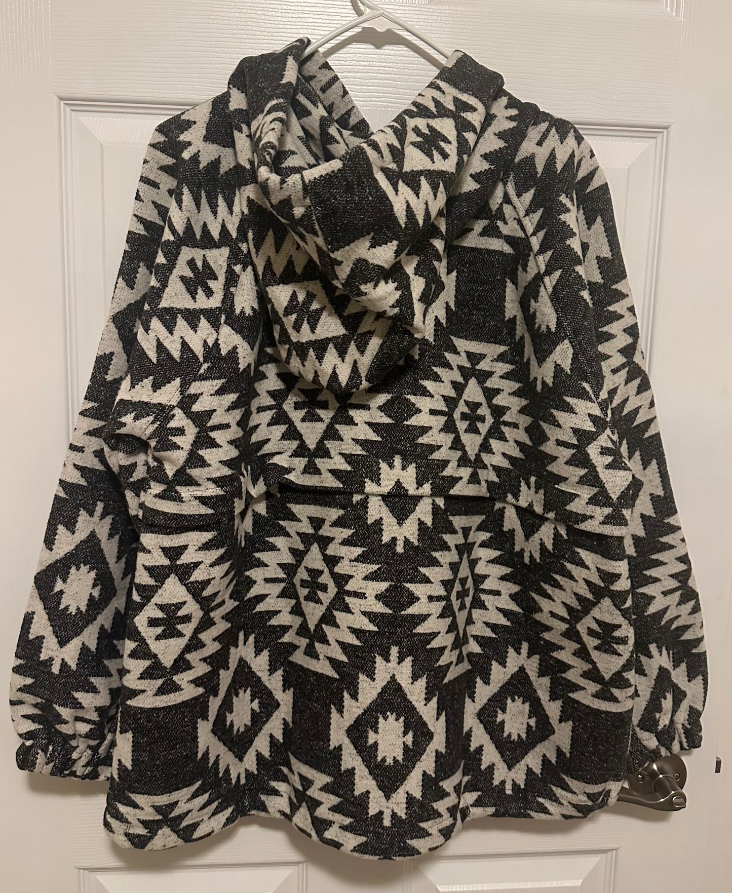 Black & White Aztec Shacket