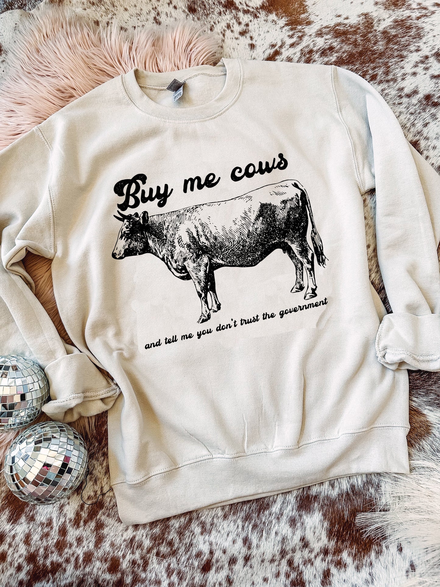 Buy Me Cows - Graphic Top