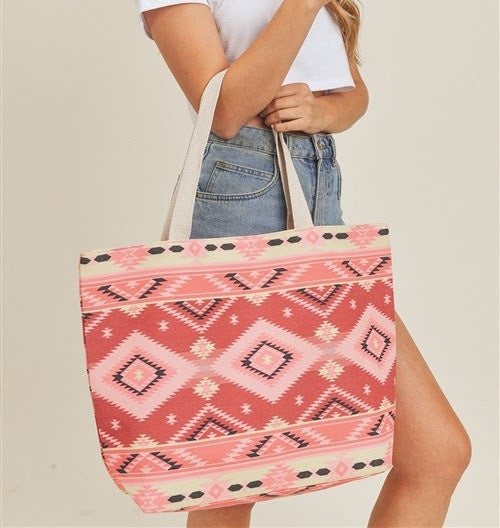 Aztec Large Tote Bag