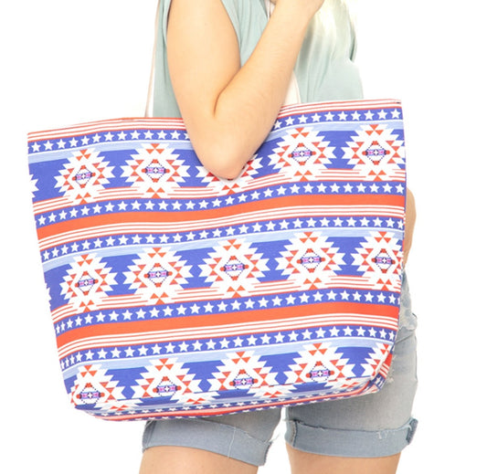 Aztec Large Tote Bag