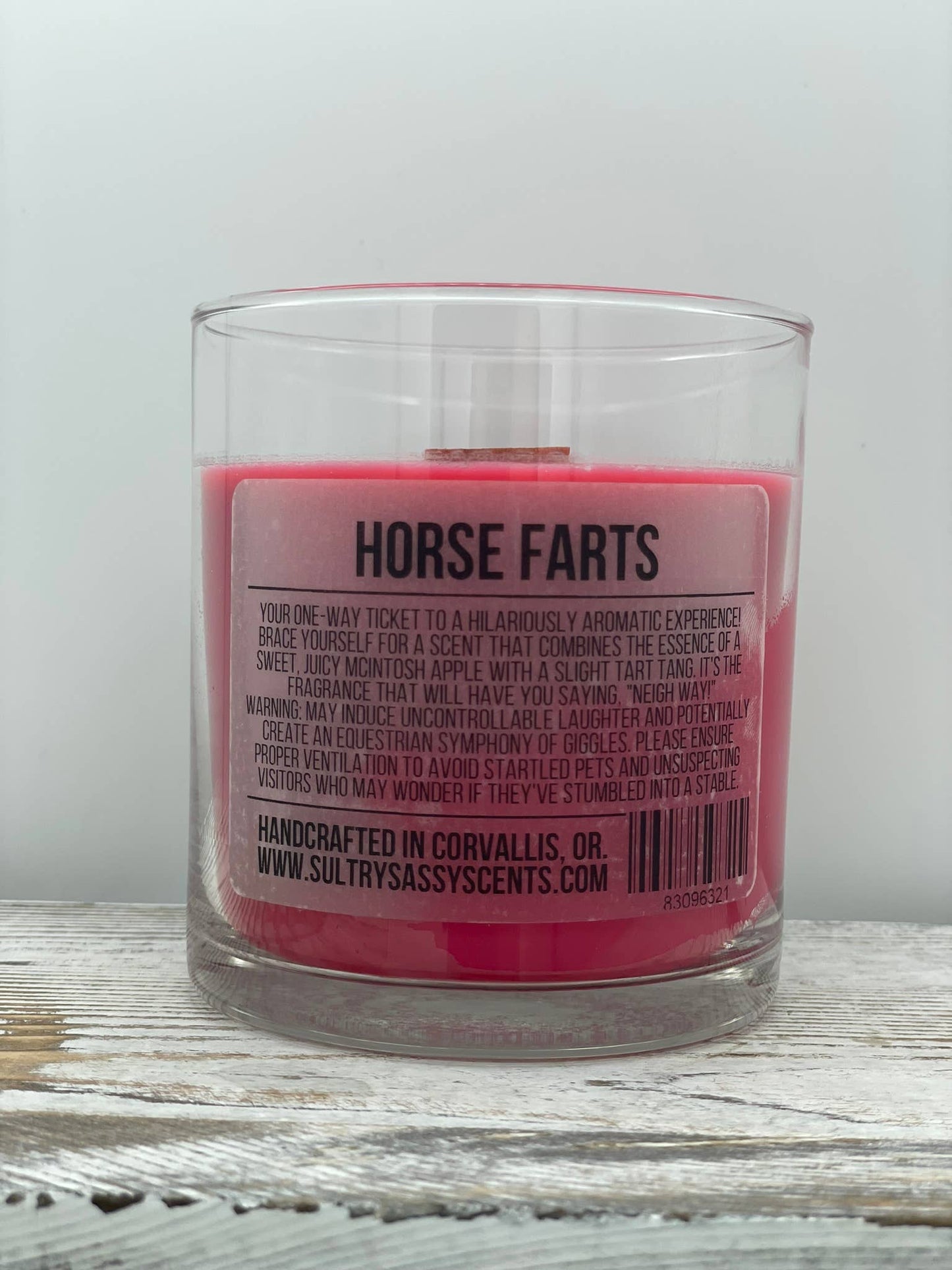 Horse Farts - Soy Wax Candle