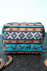 Blue Mountain Bronco Cosmetic Case