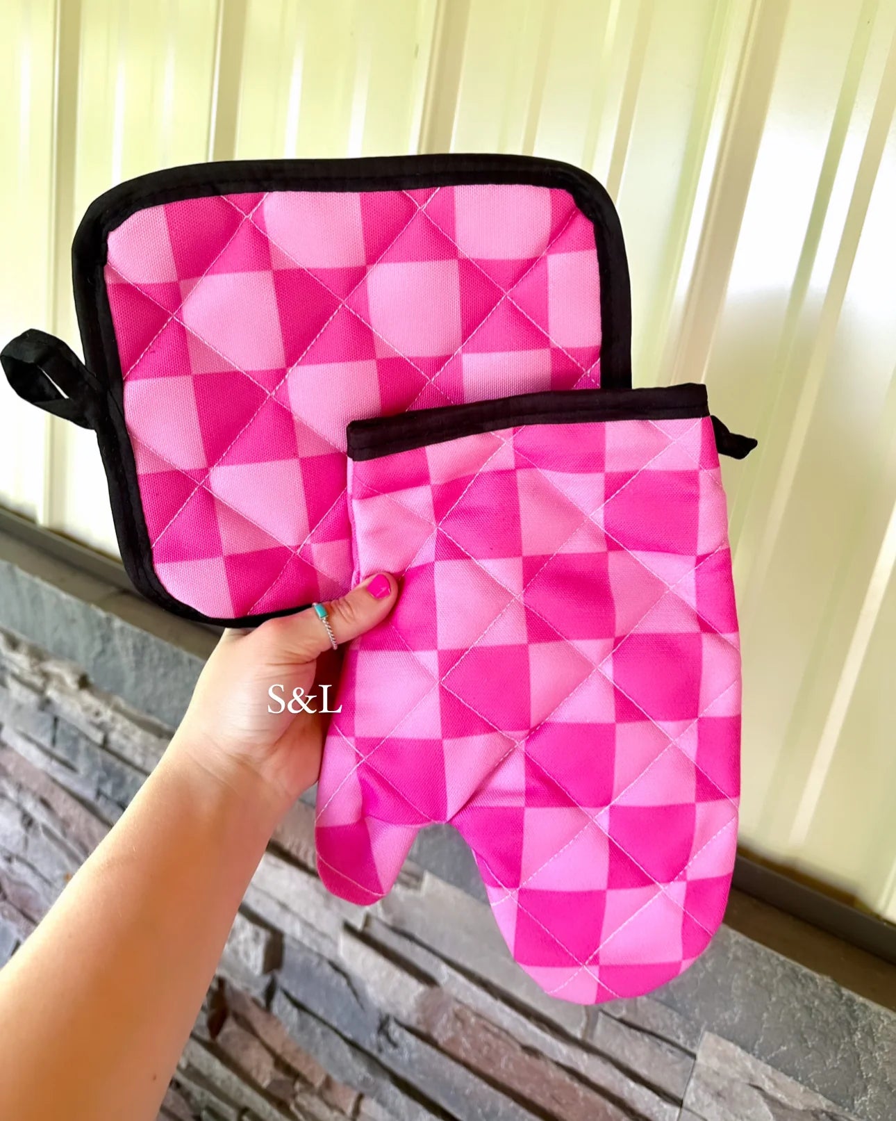 Oven Mitt/Potholder set