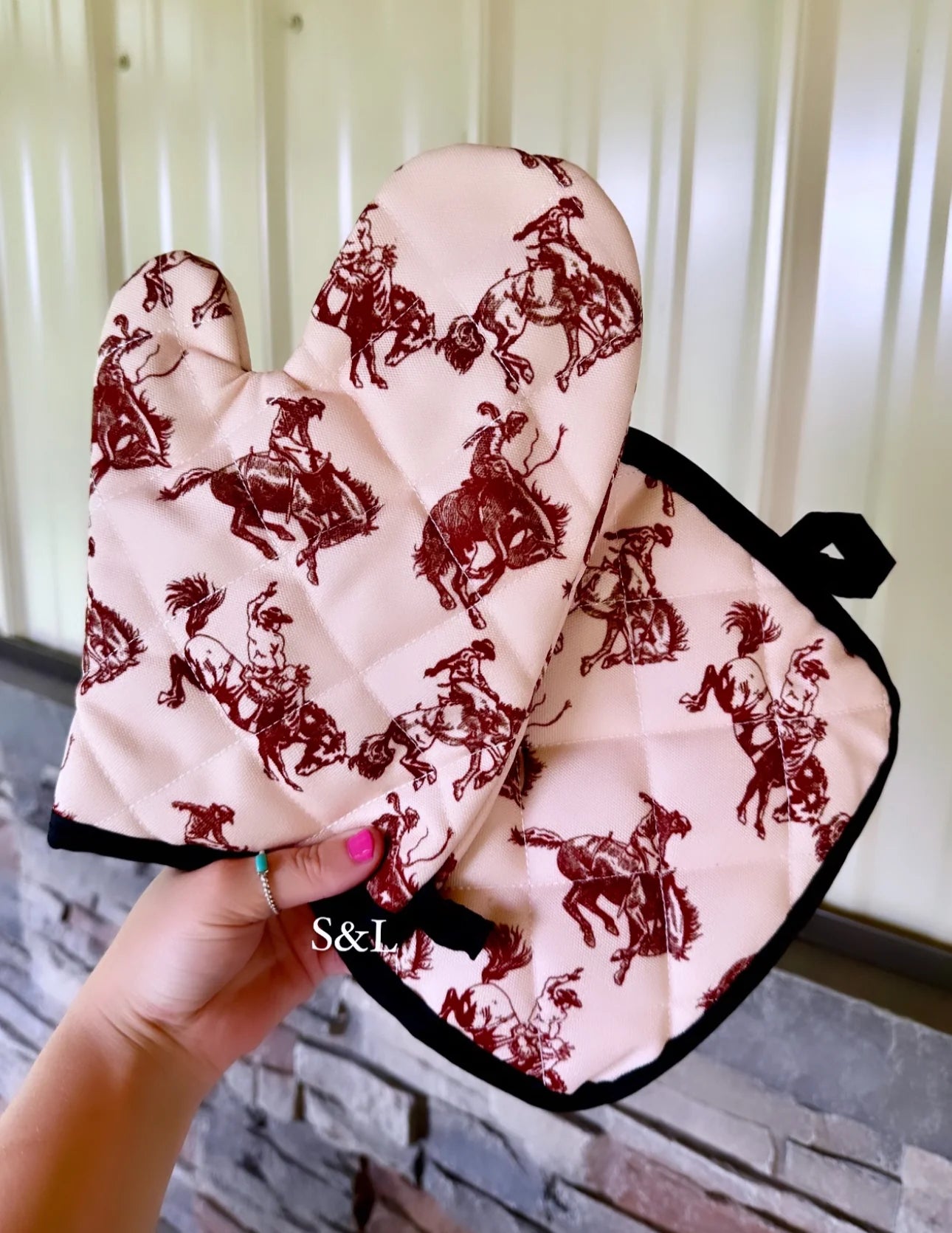 Oven Mitt/Potholder set